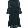 MIKA MAXI DRESS - PETROL